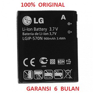 Baterai battery LG LGIP-570N / BL20 Chocolate, C105, GD310, GD550 pure, GD710 Shine 2 original 100%