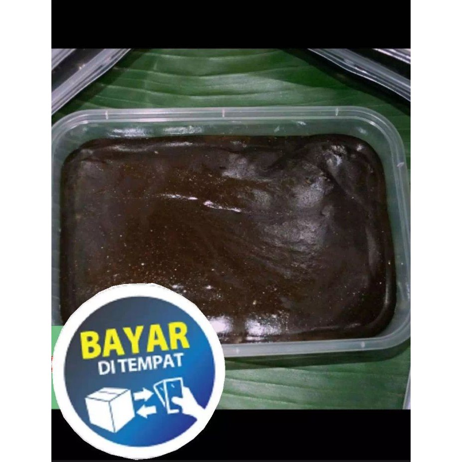 Paling Murah Dodol/Jenang legit Original Ketan item Asli 1kg Mika Higienis