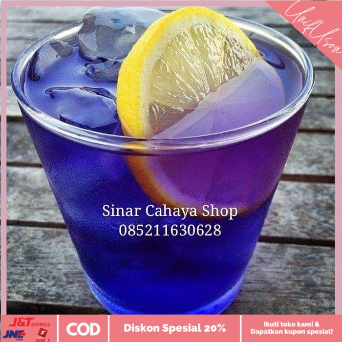 

⭐COD⭐ Teh Bunga Telang / Butterfly Pea Tea 50 gr / Blue Pea Flower Tea