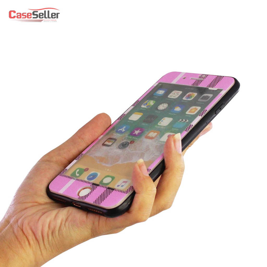 caseseller Fuze Motif Plus Tali Stand 360 Bonus Tempered Glass xiaomi redmi note 5 pro note 7 note 8