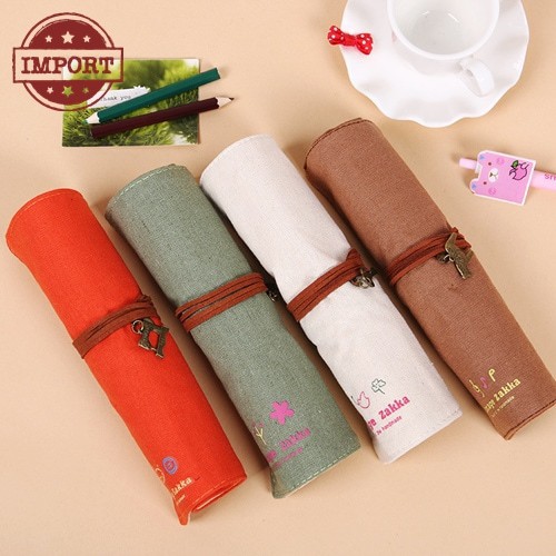 

ToP SALE Dompet Tempat Pensil Lucu Kanvas Alat Tulis Stationery Import PCS01