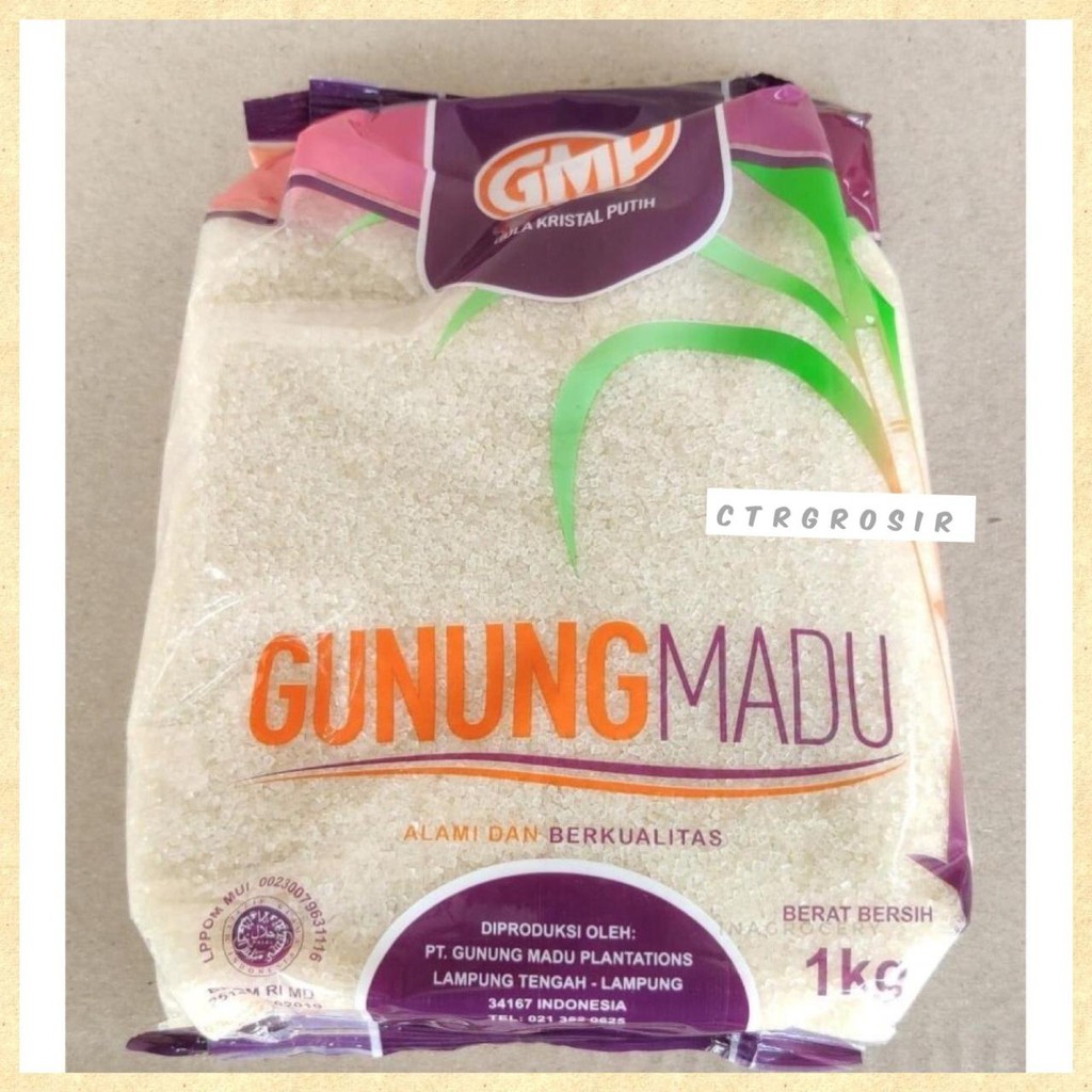 

GULA PASIR GMP / GUNUNG MADU 1KG