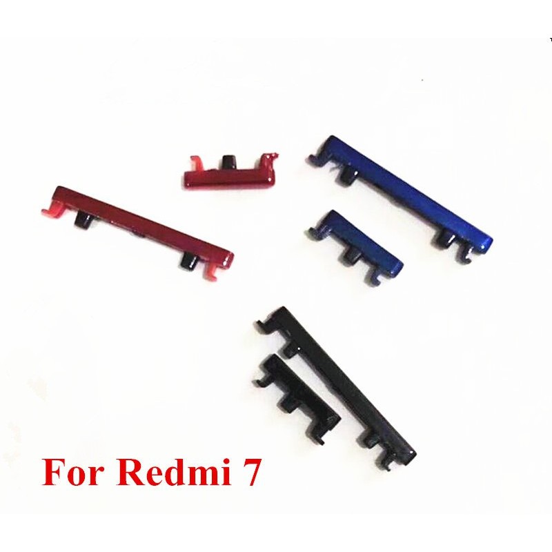 Tombol Power ON Off dan Volume Luar Xiaomi Redmi 7