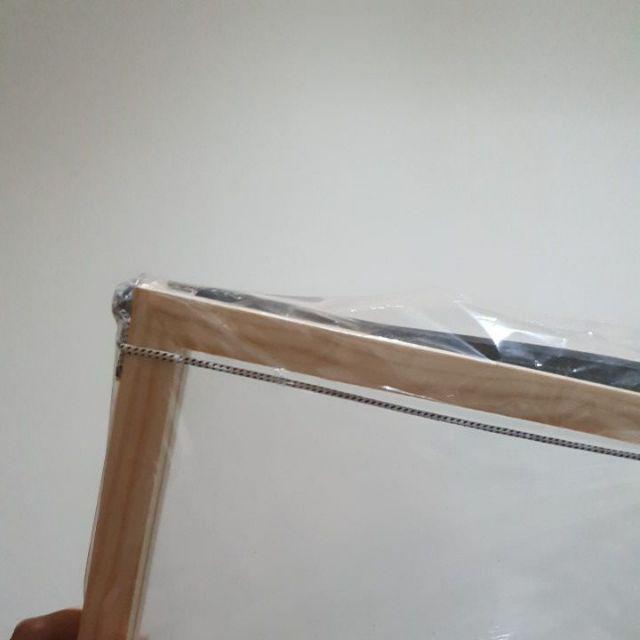 Pigura Double Glass Natural 20x30