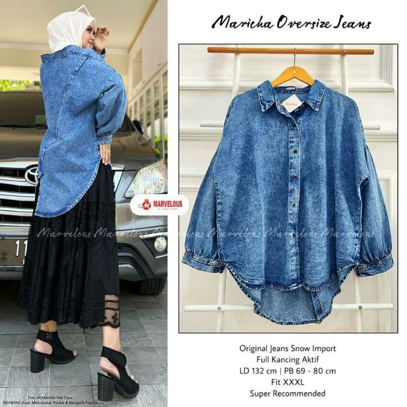 MARICHA OVERSIZE JEANS BY MARVELOUS
