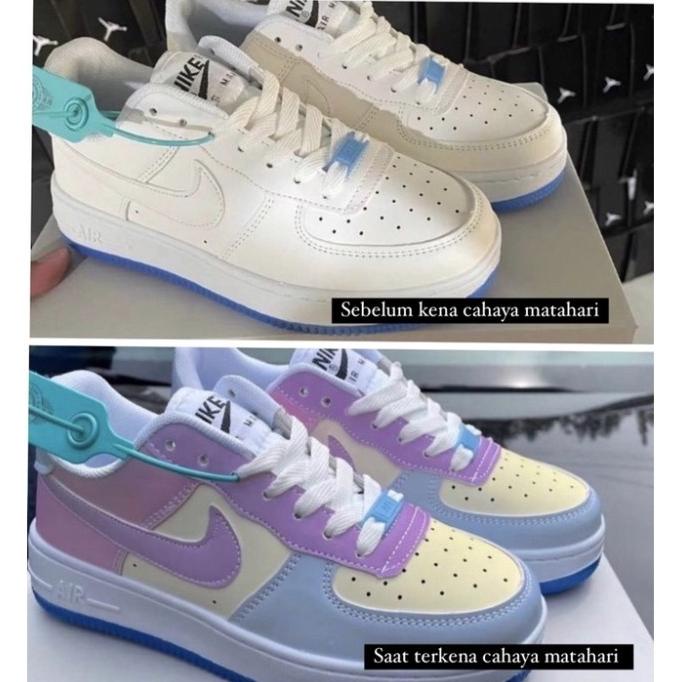 Nike Air Force 1 UV Change Colour Women GRATIS ONGKIR Kode 1288