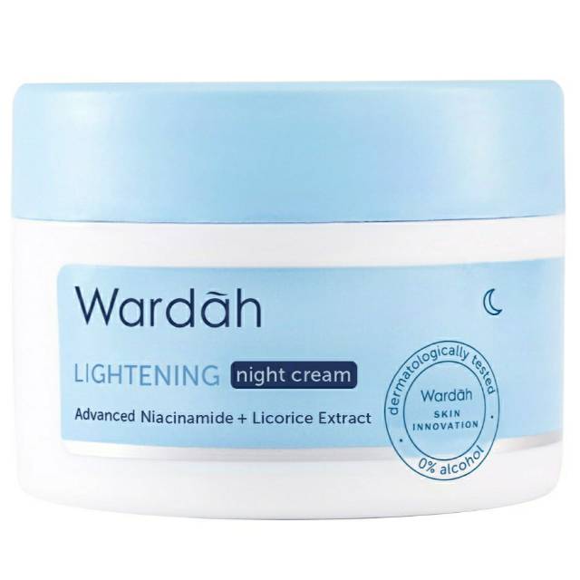 [30gr] Wardah Lightening Night Cream Pot