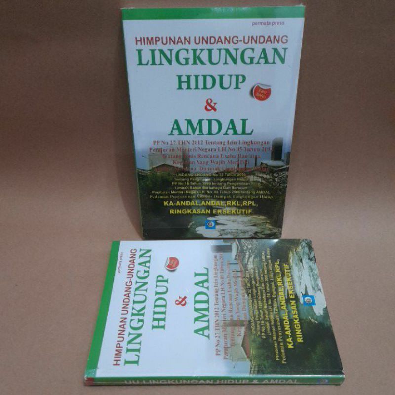 Himpunan Undang-undang Lingkungan Hidup & Amdal - Permata Press