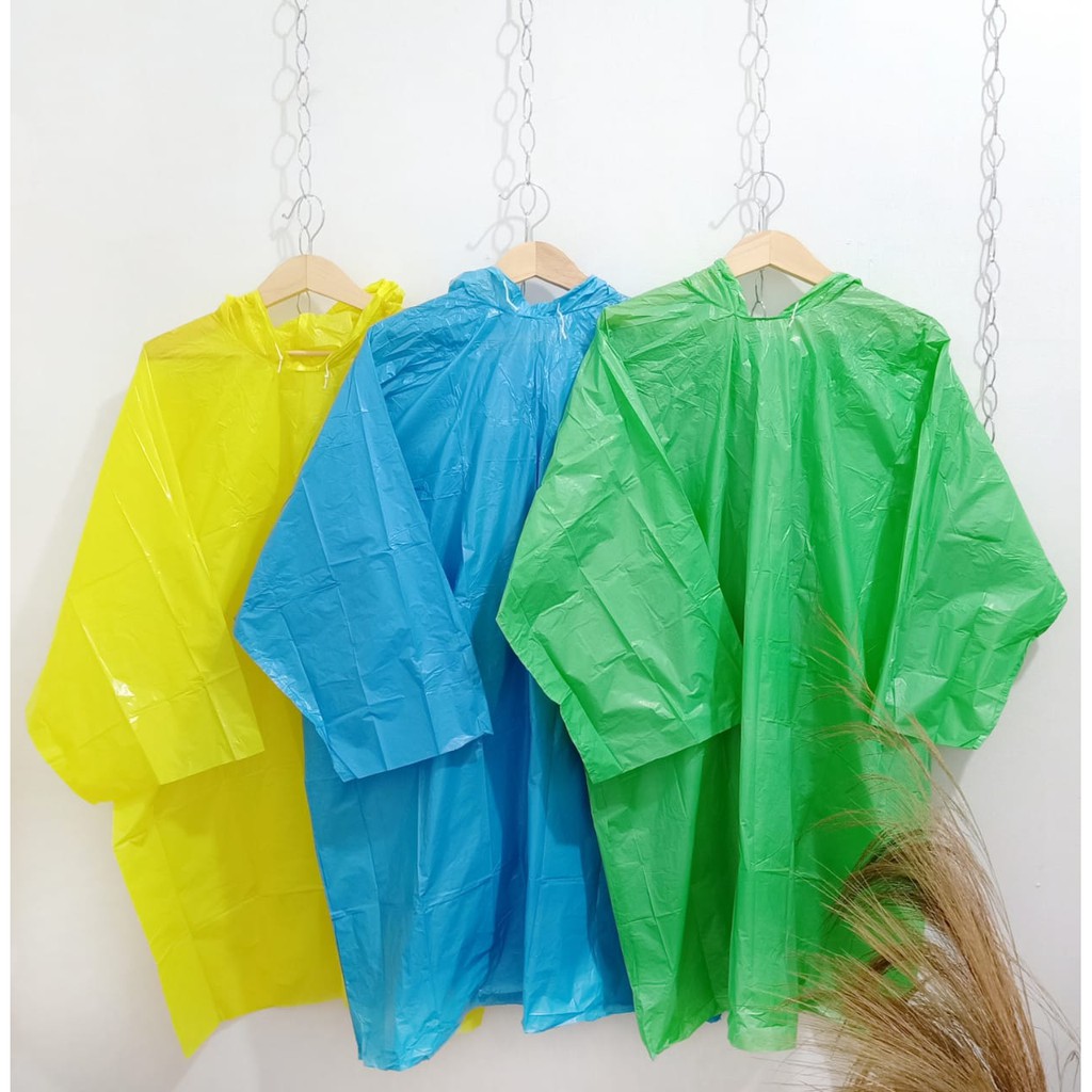 JAS HUJAN PLASTIK PONCO PONCHO/ JAS HUJAN APD