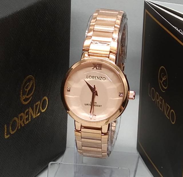 Jam Tangan Wanita Lorenzo Original New