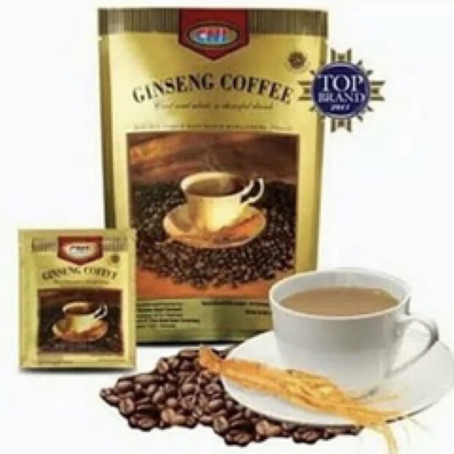 CNI Kopi Ginseng 20 sachet Coffee Sehat Stamina Pria Dewasa