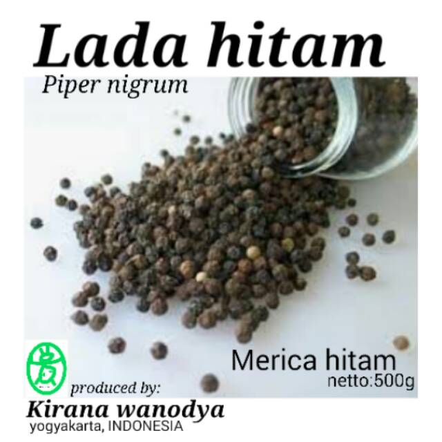 

Lada Hitam Black Piper Bubuk 500g Merica Bubuk - Kirana