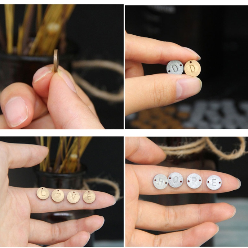 4 Pcs Cetakan Resin Bentuk Bulat Motif Huruf Dan Angka Bahan Silikon Untuk Membuat Perhiasan