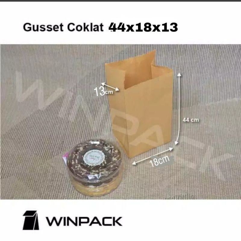 

PAPER BAG BROWN, KANTONG KERTAS COKLAT, Untuk TOPLES, SOUVENIR