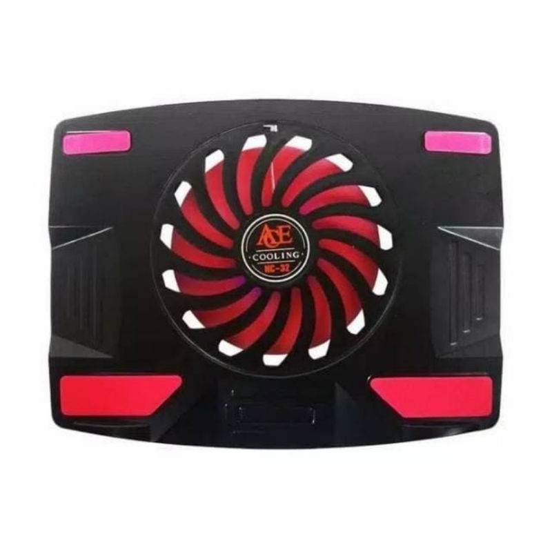 Fan Notebook Cooler Bawah Laptop Up To 15&quot;