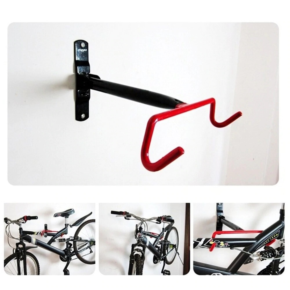 DUUTI Gantungan Dinding Sepeda Bike Wall Hook Hanger - B-1R - Black