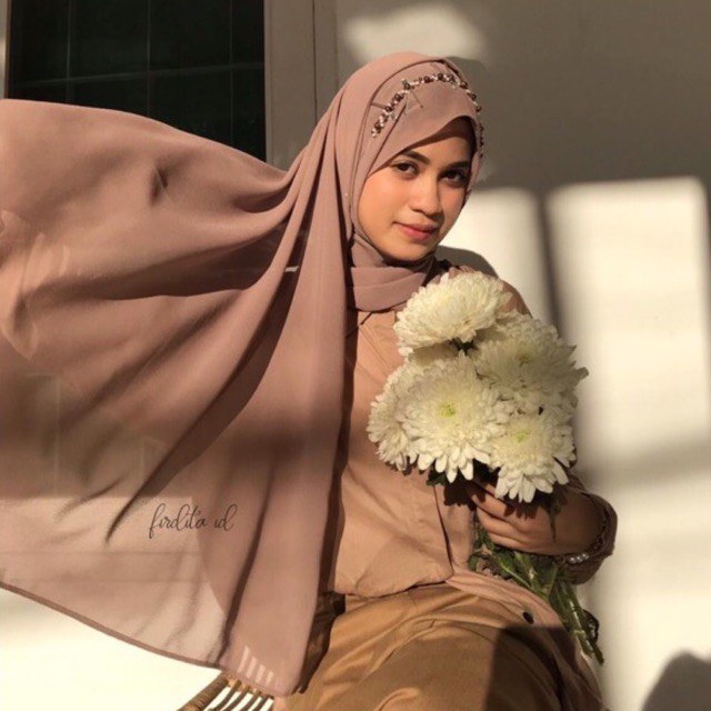 Hijab pashmina payet