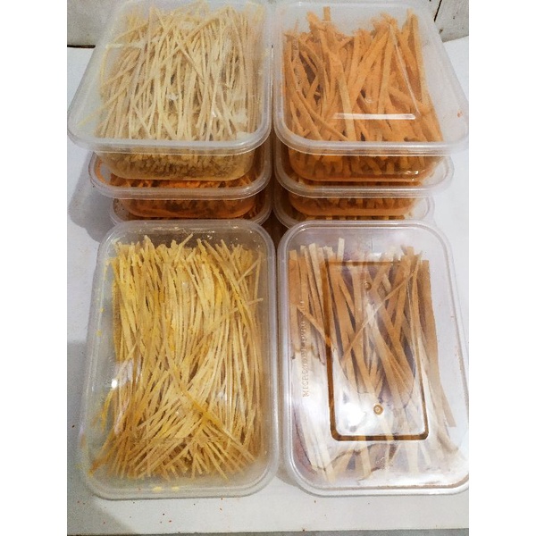 Mie lidi ijuk kecil2 kemasan box berat 100gr termurah