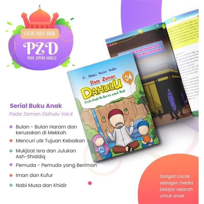 Pada Zaman Dahulu Jilid 4 - Kisah-kisah Al-Quran untuk Anak PAR