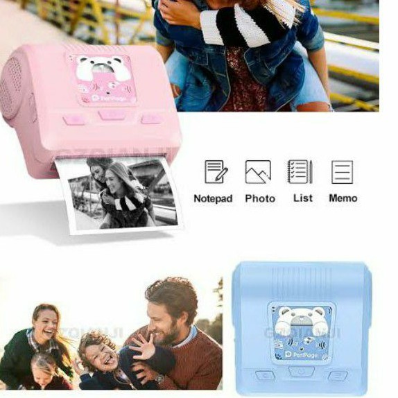 Printer peripage lucu mungil kecil portable ATAU case peripage peri page transparant