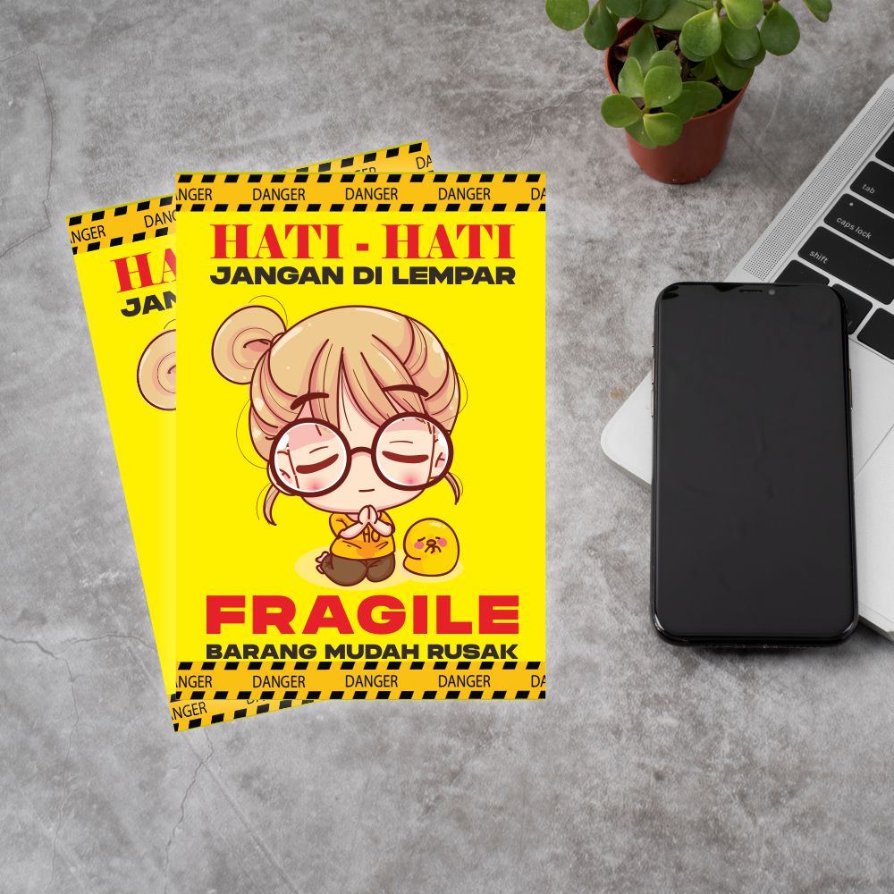 

Sticker Video Unboxing / Sticker Fragile Pecah Belah / Stiker Unboxing Pengiriman Paket Online Shop Murah LB05