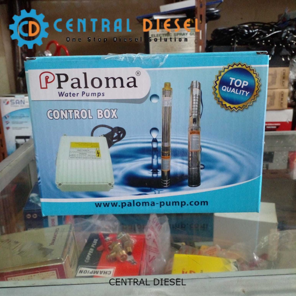 Submersible/ Pompa satelit Paloma 1/2 Hp casing 2 inch komplit kabel