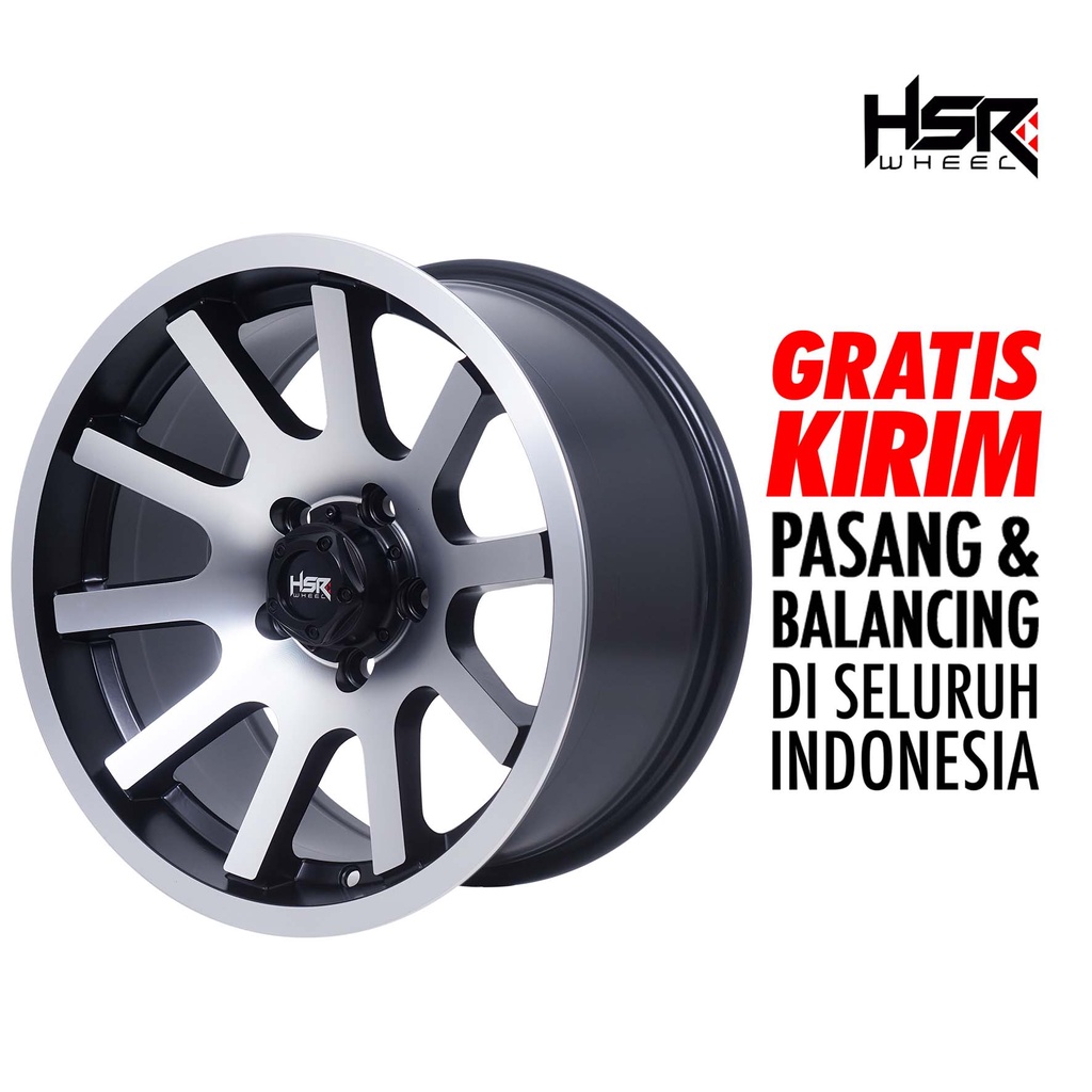 Velg mobil ring 16 HSR GALANG 8162 hole 5X114,3 ET10