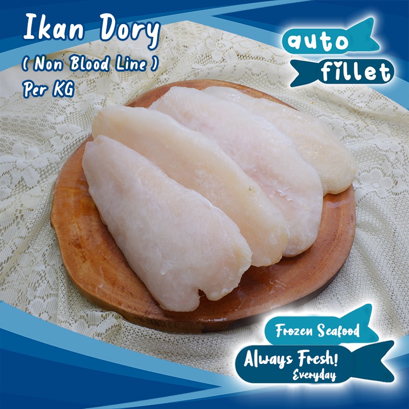 

IKAN DORY NON-BLOODLINE FROZEN FRESH KUALITAS PREMIUM MURAH GRAB GOSEND