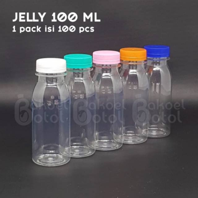 Botol kosong jelly 100ml