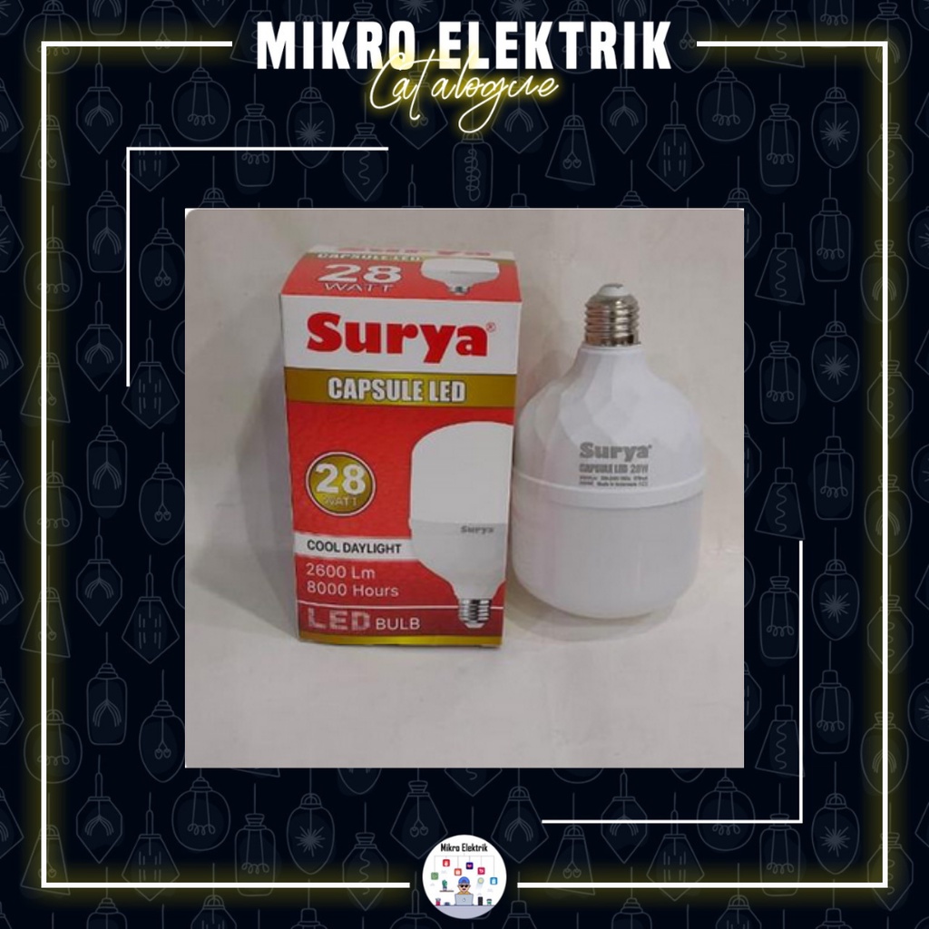 Lampu Capsule Led Surya 28 Watt