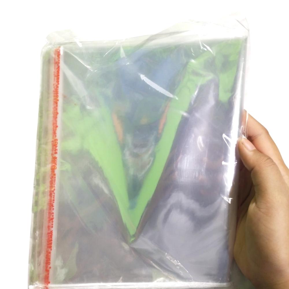 

[SATUAN] Sampul plastik bening per lembar sampul buku sampul opp kwarto