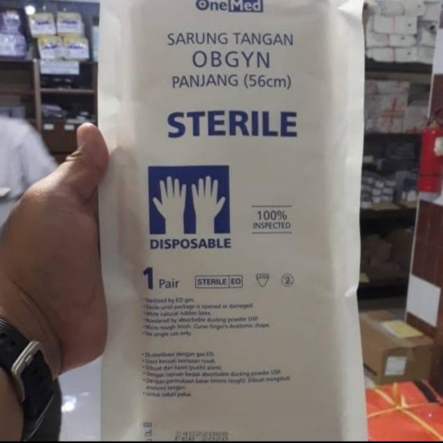 Sarung tangan obgyn onemed