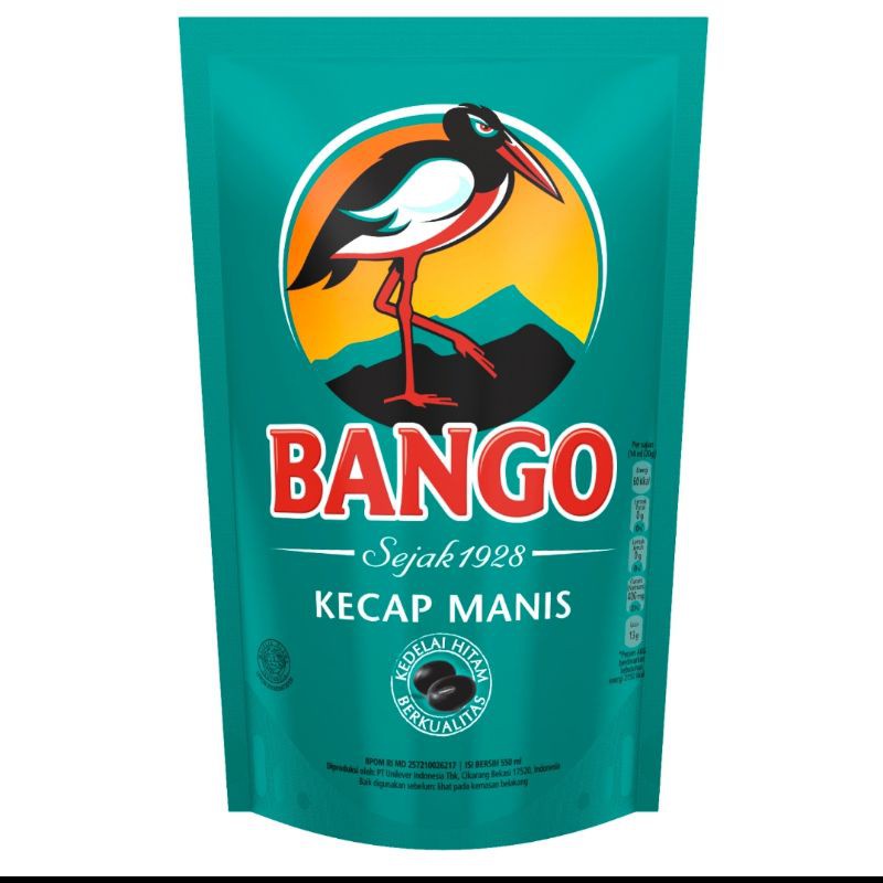 Bango Kecap Manis Refill 520ml