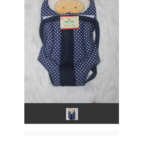 OKIYO GENDONGAN SAMPING BAYI  G - 803 Gendongan okiyo boneka sapi