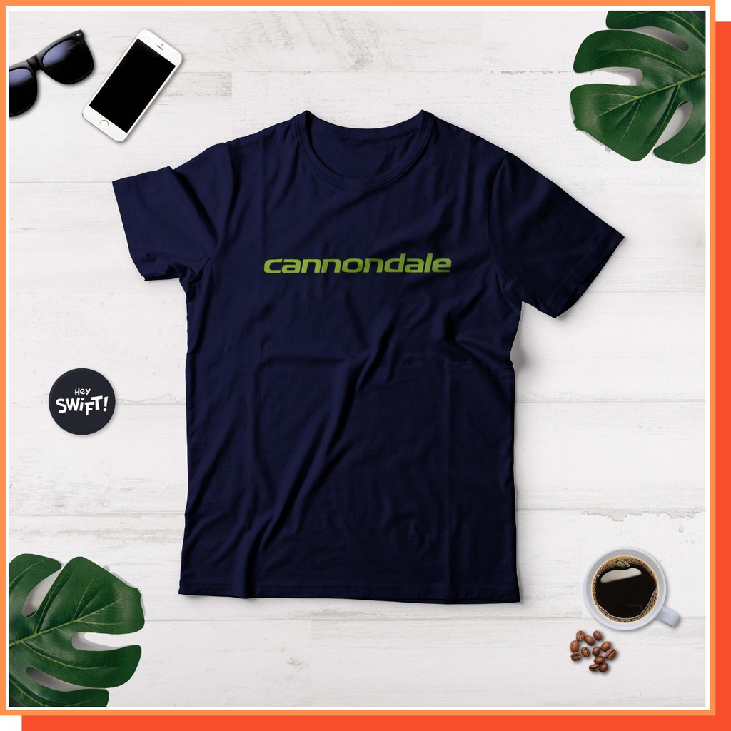 KAOS TSHIRT CANNONDALE BIKE Logo Combed 30S Distro