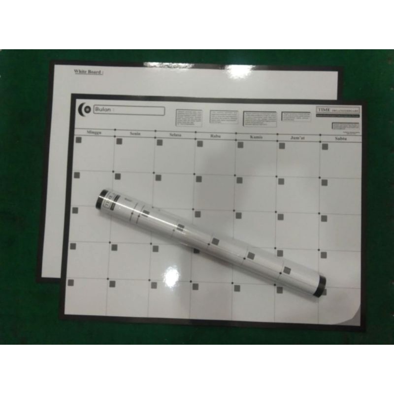 

White Board Lembaran Karton/Organizerboard Gulung