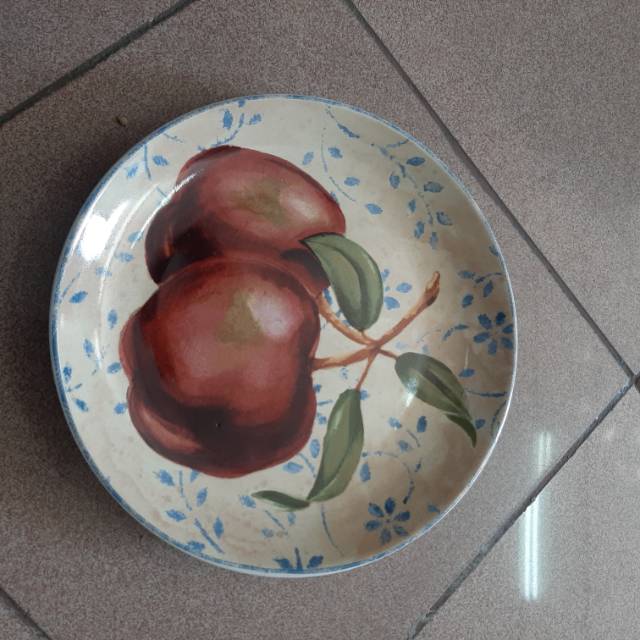 Apple Salad Plate piring  murah  piring  cantik piring  