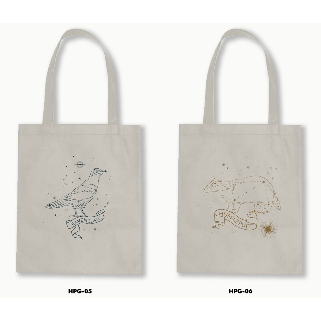 TOTE BAG BLACU -  HARRY POTTER GRAPHIC