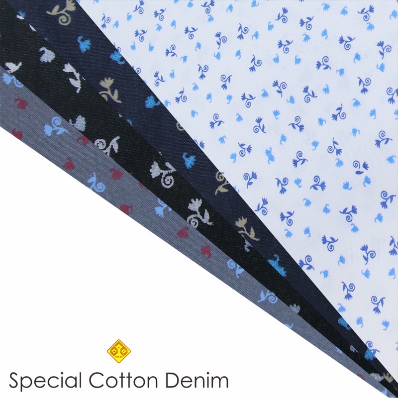 {Best Seller} Special Japan Cotton Denim Premium Quality Katun Denim Termurah
