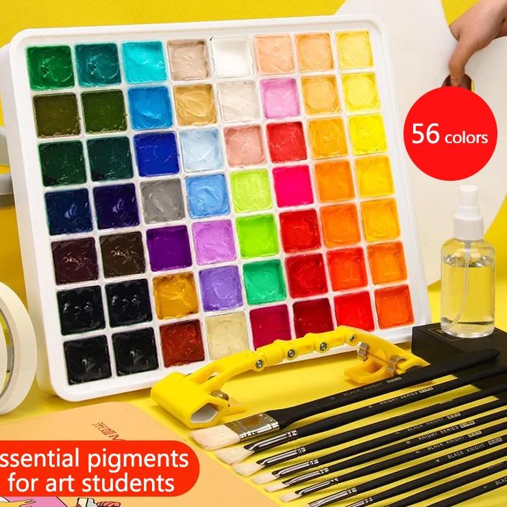 

Bagus Banget.. olla Himi Gouache 18/24/56 Warna Colors 30ml 100% Original/Gouache Paint Jelly Cup Set