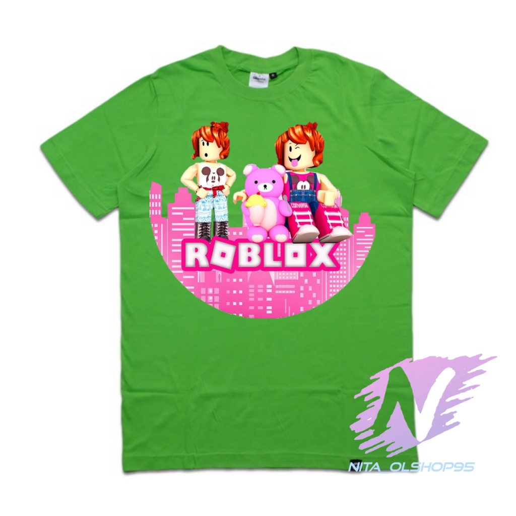 kaos anak baju anak roblox minecraft