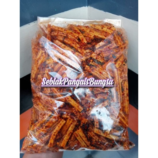 

Seblak pottato Pedas daun jeruk isi 1000gram/1kg