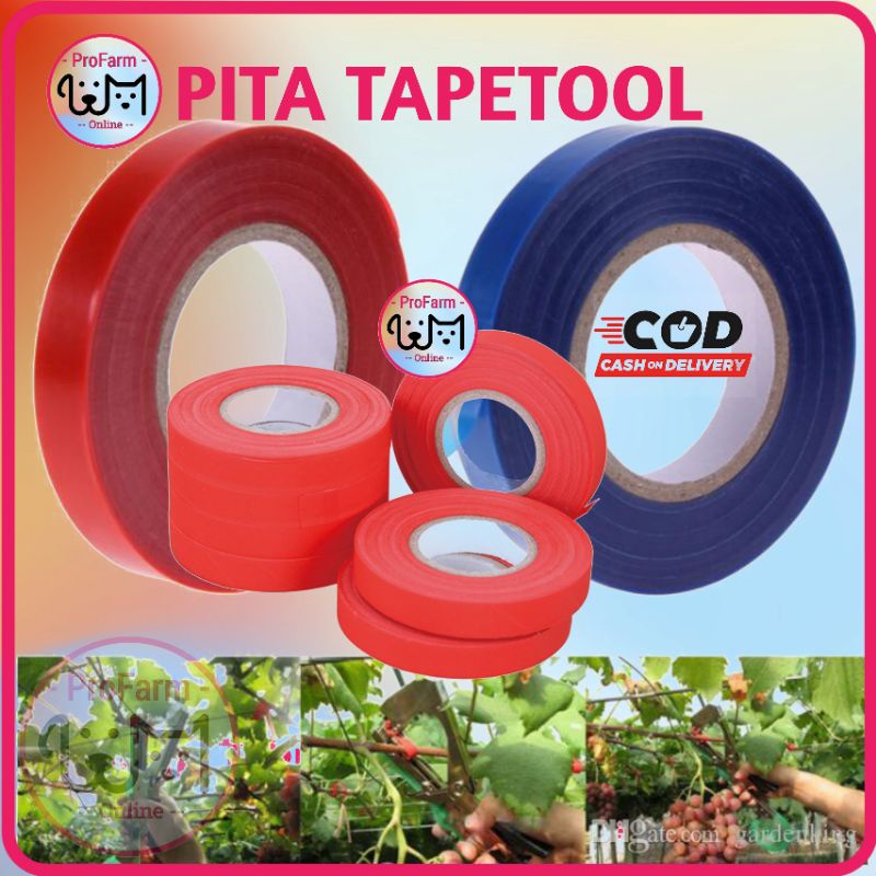 

Pita TAPETOOL Isi Ulang Tape - Tali Pita Pertanian, Tali Ikat Tanaman
