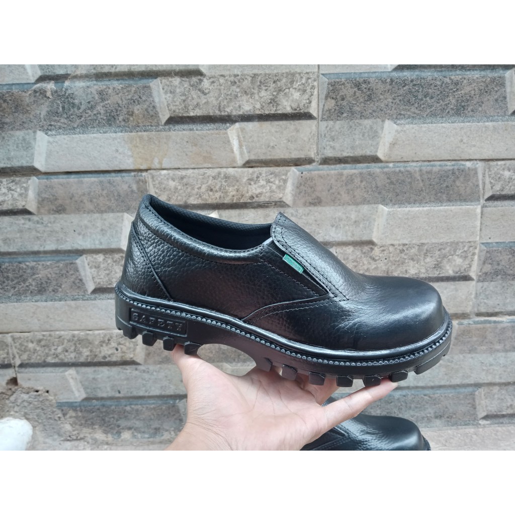 SEPATU SAFETY KINGS KULIT ASLI UJUNG BESI SEPATU PROYEK SEPATU LAPANGAN SEPATU WELDER SEPATU LODONG