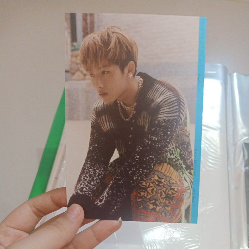 Winwin postcard Kickback WayV 3rd mini album NCT