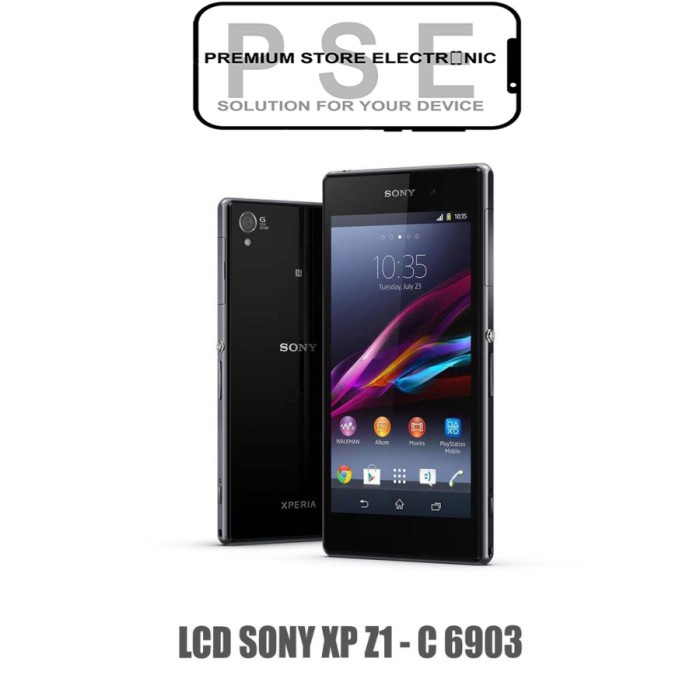 LCD Xperia Z1 C6903 ORIGINAL Fullset Touchscreen Garansi 1 Bulan