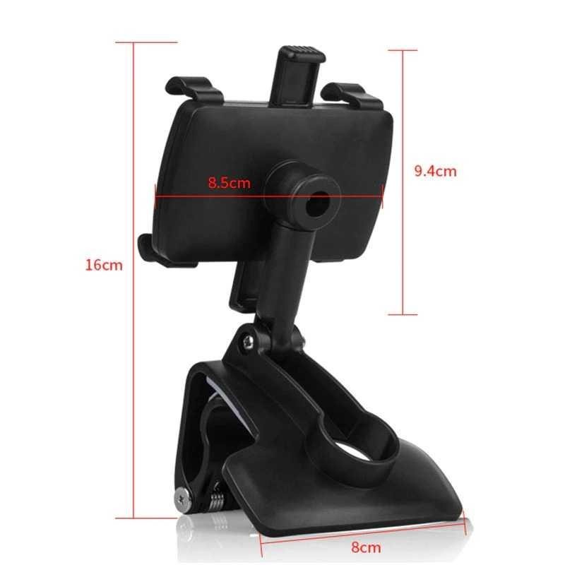 Mount Holder Smartphone Mobil 360 Degree Rotation - JH360 - Black