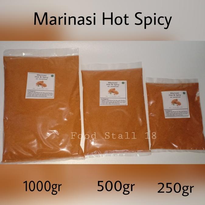 

TERBARU Marinasi Hot Spicy 1kg - Tepung Bumbu Marinasi Ayam Fried Chicken 1 Kg
