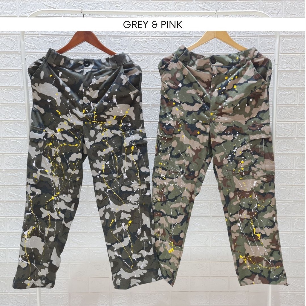 5595 army bleach jogger pants