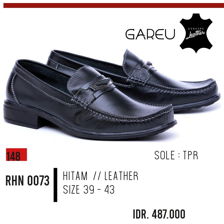 sepatu pantofel pria,sepatu kerja pria,sepatu kantor pria RHN 0073